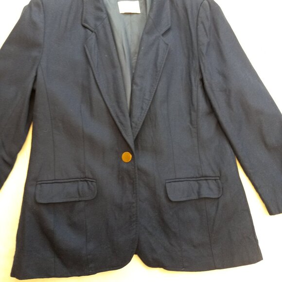 Pendleton USA Blue Woolen Mills Virgin Wool Blazer Men (42) - Picture 5 of 8